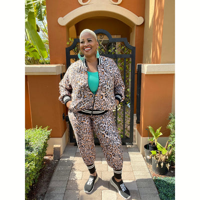 Allegra Jogger Pants | Fierce Leopard - G'wan by Charon