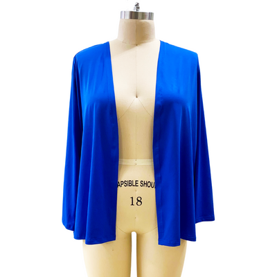 Hollis | Cardigan & Cami Tank Set | Royal Blue - G'wan by Charon