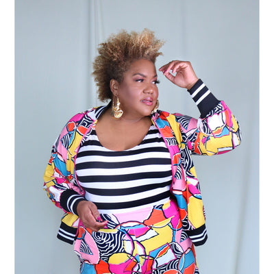 Fin Tank Top | Stripes - G'wan by Charon